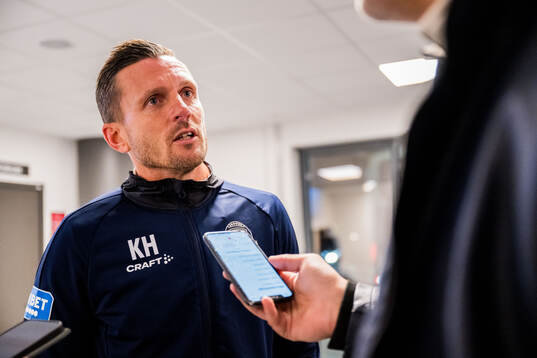 Trelleborgs tränare Kristian Haynes