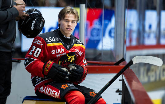 Luleås Casper Juustovaara Karlsson