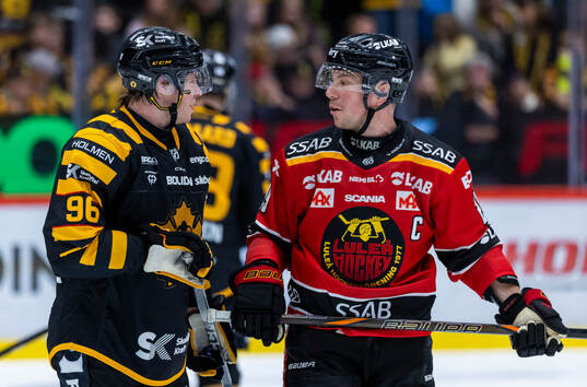 Skellefteås Rickard Hugg och Luleås Erik Gustafsson
