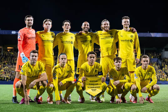 The starting eleven of Bodø/Glimt