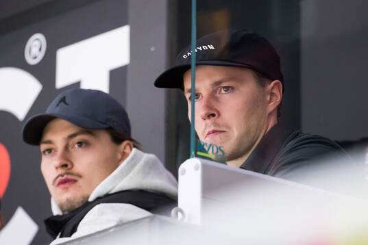 Örebros nyförvärv Juuso Vainio på läktaren