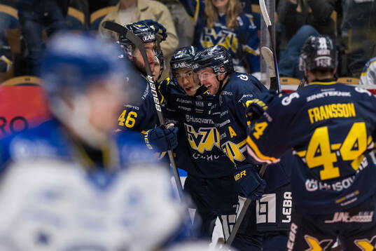 HV71s Jonathan Ang jublar