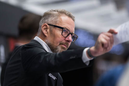 Leksands tränare Johan Hedberg