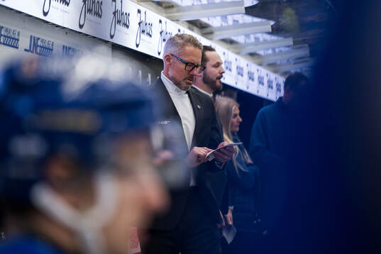 Leksands tränare Johan Hedberg