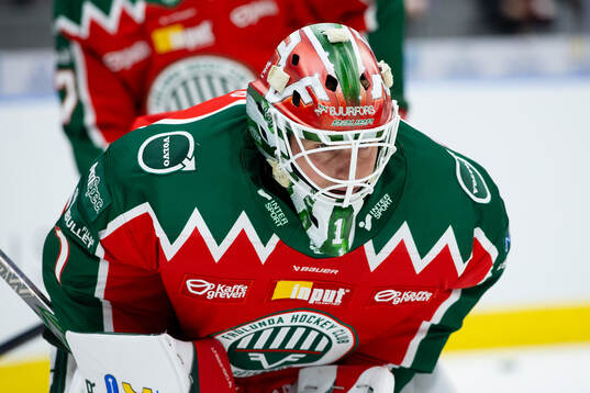 Frölundas målvakt Lars Johansson