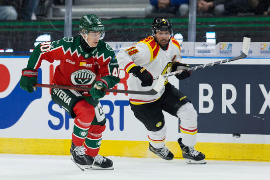 Frölundas Jacob Peterson och Brynäs Anton Rödin