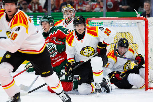Frölundas Max Friberg och Brynäs Axel Andersson