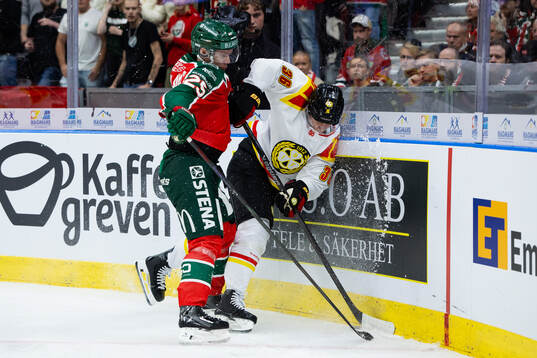Frölundas Arttu Ruotsalainen och Brynäs Linus Ölund