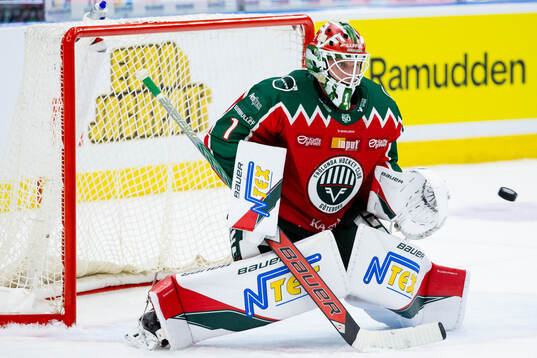 Frölundas målvakt Lars Johansson