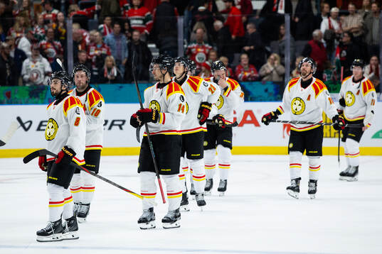 Brynäs spelare deppar