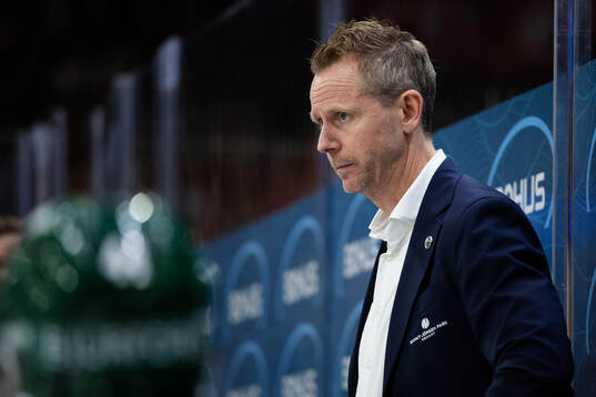 Frölundas tränare Robert Ohlsson