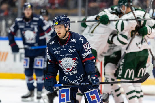 Linköpings Zion Nybeck deppar