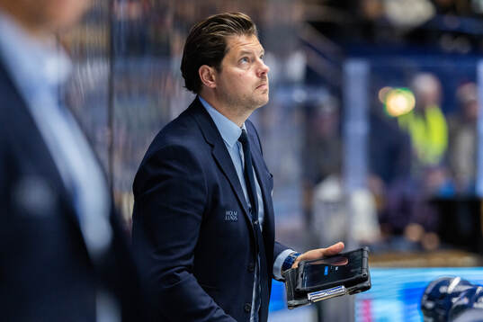 Linköpings assisterande tränare Mattias Zackrisson