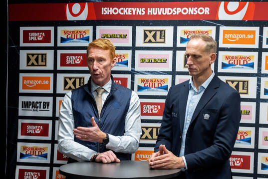 Färjestads tränare Jörgen Jönsson och Linköpings