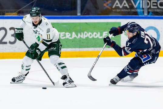 Färjestads Joakim Nygård och Linköpings Christoffer Ehn