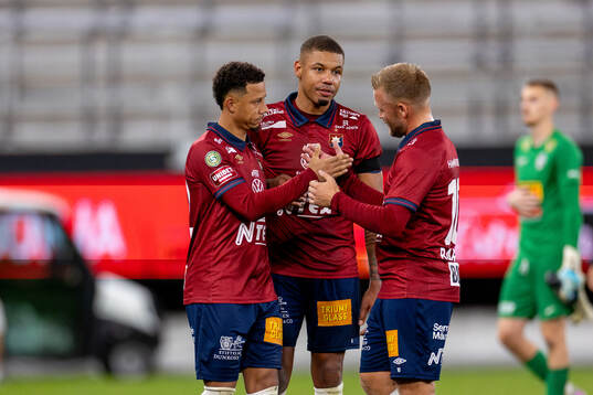 Örgrytes Tobias Sana, Mikael Dyrestam och Nicklas