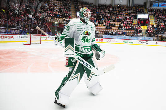 Rögles målvakt Arvid Holm