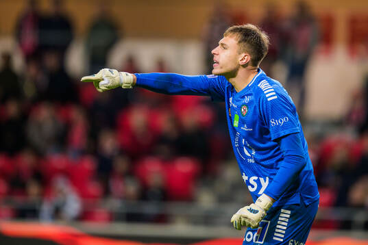 Örebros målvakt Jakub Ojrzynski