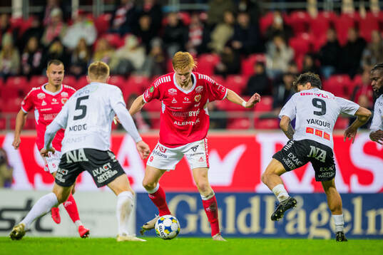 Örebros Jesper Modig och Kalmars Malcolm Stolt och