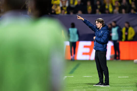 Head coach Thomas Frank of Tottenham Hotspur
