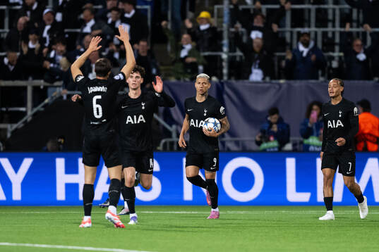 Richarlison of Tottenham Hotspur celebrates