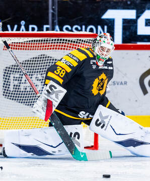 Skellefteås målvakt Strauss Mann