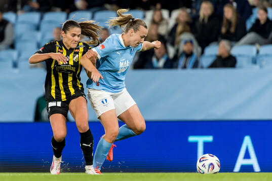 Häckens Mary Caroline Wickenheiser och Malmö FFs Sara