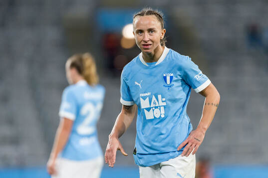 Malmö FFs Miljana Ivanovic deppar