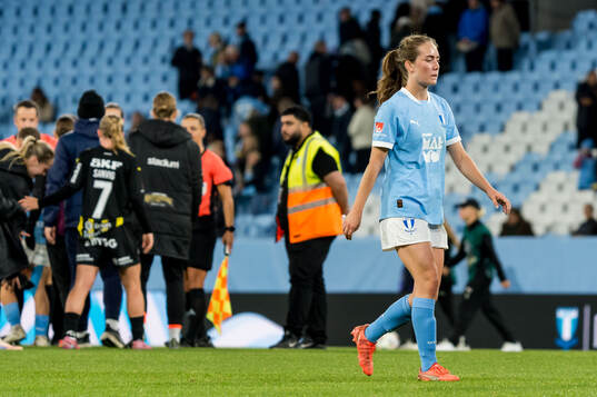 Malmö FFs Matilda Kristell deppar