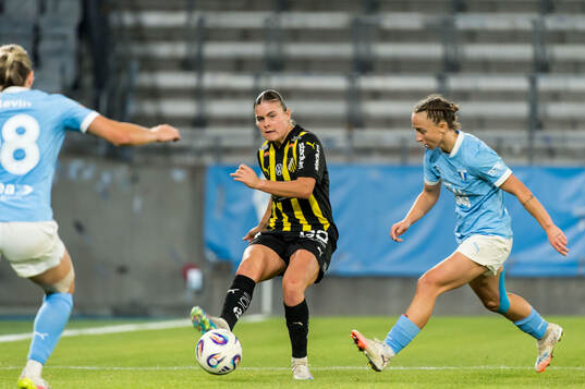 Häckens Hanna Wijk och Malmö FFs Miljana Ivanovic