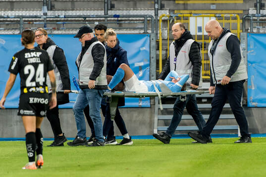 Malmö FFs Tuva Skoog lämnar planen