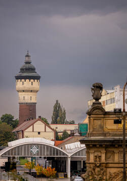General view of the city of Plzen