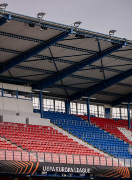 Interior view of Doosan Arena