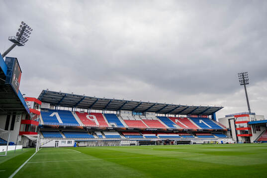 Interior view of Doosan Arena