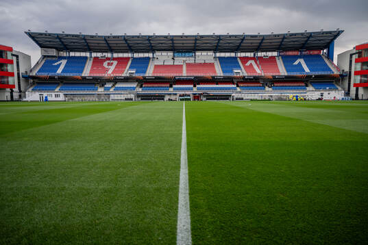 Interior view of Doosan Arena