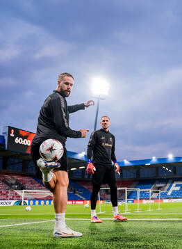 Pontus Jansson and Goalkeeper Robin Olsen
