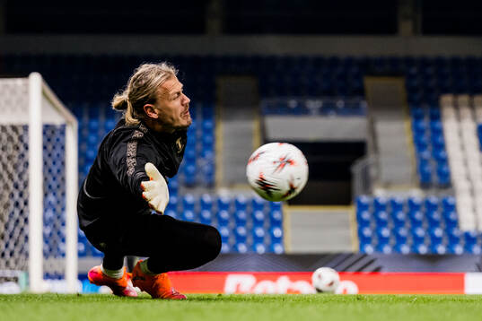 Goalkeeper Johan Dahlin