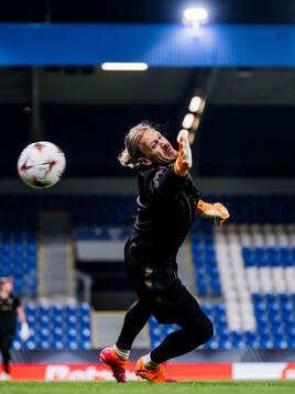 Goalkeeper Johan Dahlin