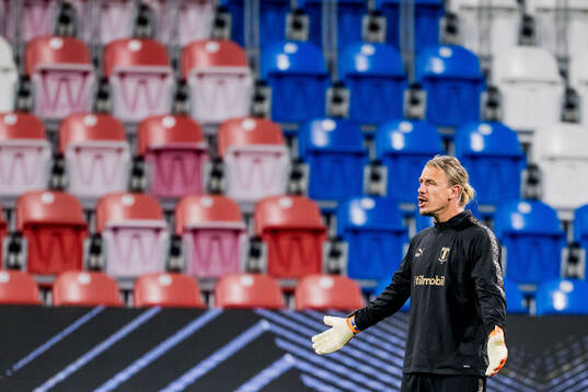 Goalkeeper Johan Dahlin