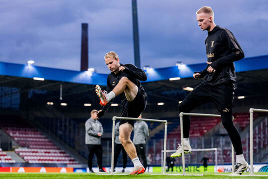 Oscar Lewicki and Daniel Gudjohnsen