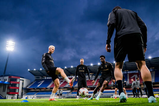 Otto Rosengren, Daniel Gudjohnsen and Emmanuel Ekong
