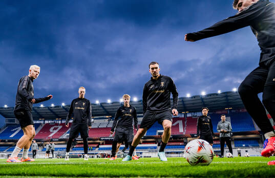 Otto Rosengren, Daniel Gudjohnsen, Hugo Bolin and Andrej