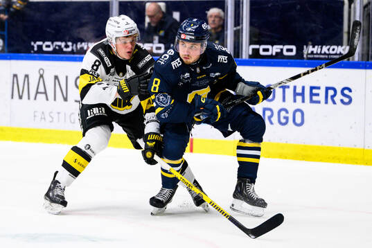 Västerås Viktor Pennerborn och Södertäljes William Wiå