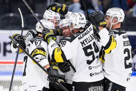 Västerås Oscar Lawner jublar