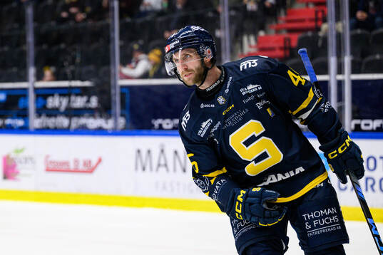 Södertäljes Sebastian Dyk deppar