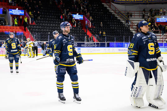 Södertäljes Sebastian Dyk deppar