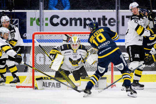 Västerås målvakt Rasmus Korhonen