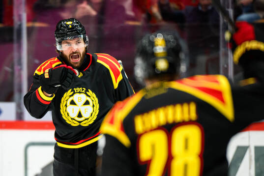 Brynäs Michal Kempny jublar