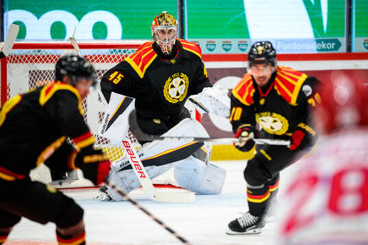Brynäs målvakt Damian Clara
