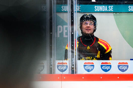 Brynäs Linus Ölund i utvisningsbåset